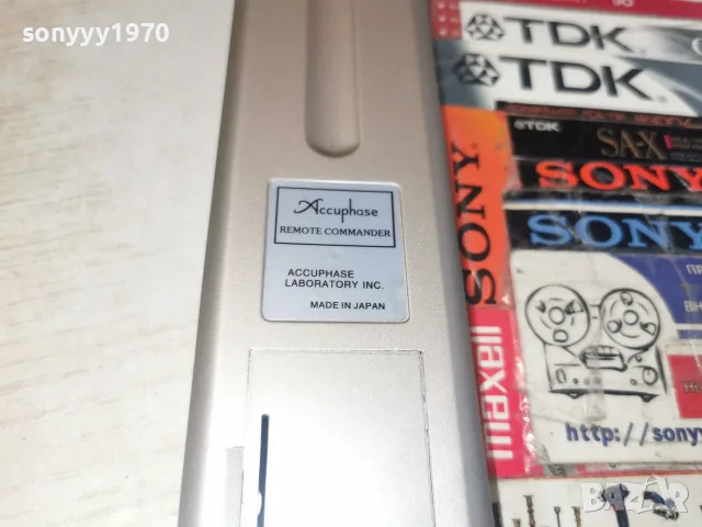 ACCUPHASE RC-18 REMOTE CONTROL 2507261723M, снимка 4 - Други - 55415718