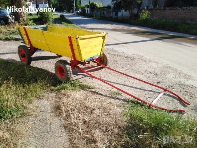 Каруца с гумени колела , снимка 2 - Селскостопанска техника - 54308029