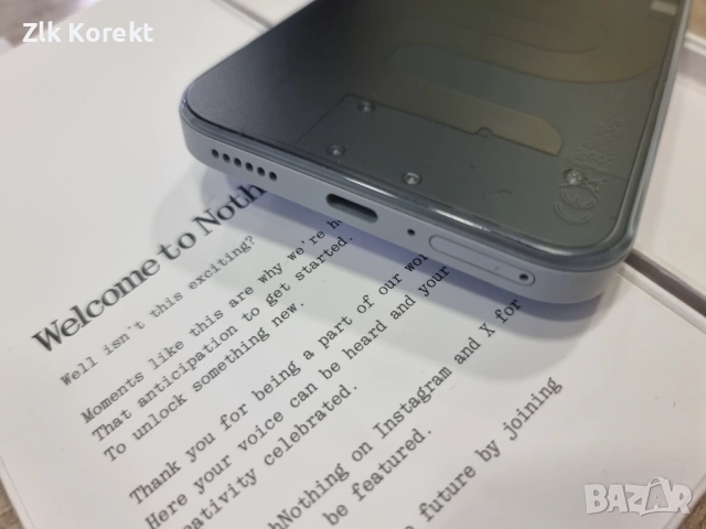 Смартфон Nothing phone 2A PLUS 5G 256GB + 12GB RAM, снимка 5 - Резервни части за телефони - 54471702