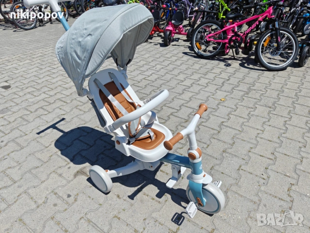 BYOX Детска триколка COMPACTO 4в1 син, снимка 3 - Други - 54645925