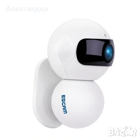 IP камера за нощно виждане 360 градуса ротационна аларма ESCAM Elf QF200 WiFi Двупосочно аудио, снимка 5 - IP камери - 54174857