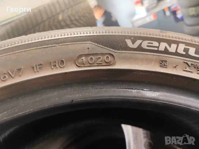 2бр.летни гуми 215/45/18 Hankook, снимка 4 - Гуми и джанти - 54453919