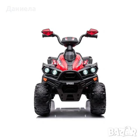 Ел. ATV SPEED червено, снимка 3 - Коли, камиони, мотори, писти - 55265688