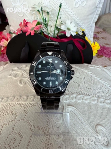 Rolex Нов Мъжки Часовник Кварцов Механизъм Ролекс 