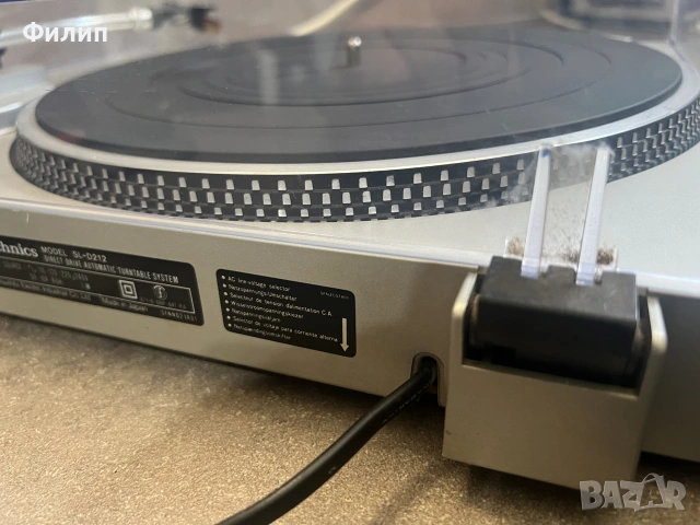 Technics SL-D212 Direct Drive, снимка 8 - Грамофони - 55204670