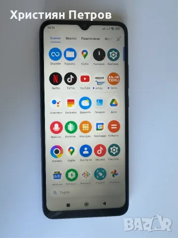 КАТО НОВ !!! Xiaomi Poco C40 - 64GB - ЧЕРЕН - Две СИМ карти - Отключен, снимка 4 - Xiaomi - 55487111