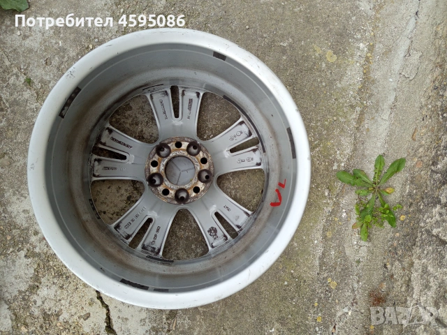 OEM джанти 17 5x112 Mercedes C-class w204, снимка 6 - Гуми и джанти - 55257152