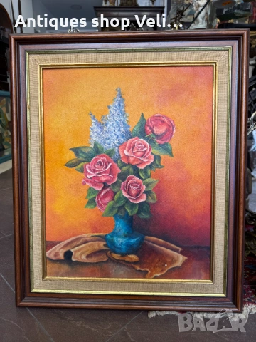 Рисувана картина с рамка №8025 