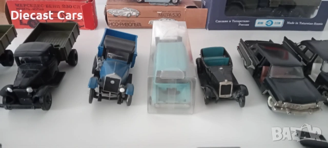 USSR, CCCP, СССР, 1:43 Moskvich, Chaika, Mercedes, Lada, ZIL 131, снимка 14 - Колекции - 54803074