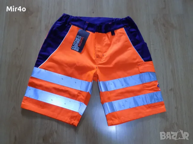 нов къс работен панталон khan work wear гащета шорти мъжки оригинални размер 52