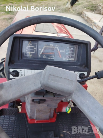 Японски трактор Mitsubishi MT16 , снимка 8 - Селскостопанска техника - 55134954