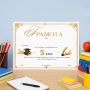 6741 Ученическа грамота за завършване на 5, 6 или 7 клас, А4 формат, снимка 5