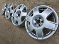 Продавам ОРИГИНАЛНИ джанти 16 ' цола 5x100 VW Bora Golf Audi a3 Leon 6 1/2,J ET42 , снимка 2
