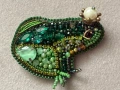 Ръчно изработена брошка , снимка 1