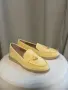 жълти мокасини по модел на Loro Piana , снимка 5