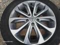 Летш джанти 18ки 5х114.3 Nissan + летни гуми 215/55/18 Continental, снимка 4
