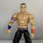 Екшън фигура WWE John Cena Джон Сина Mattel Basic Black Shorts Red Bands figure играчка, снимка 6