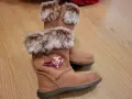 нови кожени ботуши Clarks, 20ти номер, снимка 1