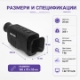 Уред за нощно виждане мощен монокъл инфрачервена камера оптика лов, снимка 8