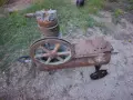 стар компресор работещ без мотор, снимка 1