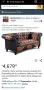 Кожен оригинален диван честърфийлд chesterfield , снимка 8