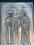  икона на Св. Св. Константин и Елена, снимка 4