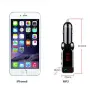 Блутут за кола (MP3player  FM предавател  зарядно USB и Bluetooth) / Материал на корпуса: метал, ABS, снимка 5