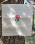 Ръчно изработена текстилна торбичка с българска шевица, снимка 1