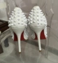 Christian Louboutin ефектни обувки 41, снимка 5