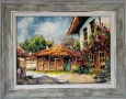 “Китна Жеравна” - маслена картина, с рамка, снимка 2