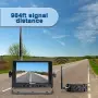 Чисто нова безжична система камера за задно виждане Haloview MC5111 5" 720P HD IP69K DVR за кемпер.., снимка 9