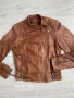 Кожено яке  естествена кожа Mango XS, снимка 3