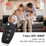 Мини шпионска камера TANGMI 1080P – компактна камера с детекция на движение и нощно виждане, снимка 2