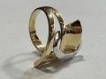 Златен дамски пръстен 14K – 5,20 г – Размер 53, снимка 5