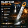 Мощен LED фенер къмпинг преносима лампа USB зареждане за риболов палатка туризъм аварии автомобил, снимка 3