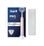 Електрическа четка за зъби Oral-b Pro 1 Розова с калъфче, снимка 1