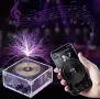 Музикална бобина на Тесла и Bluetooth високоговорител електрически дъги и безконтактна светлина, снимка 14