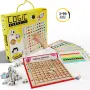 Дървена образователна игра (Монтесори )Logic Cubes IURVE – математика и логика, снимка 1