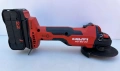 Hilti AG 6D-22 Nuron - Безчетков ъглошлайф с SensTech 2x22V 5.10Ah перфектен!, снимка 5