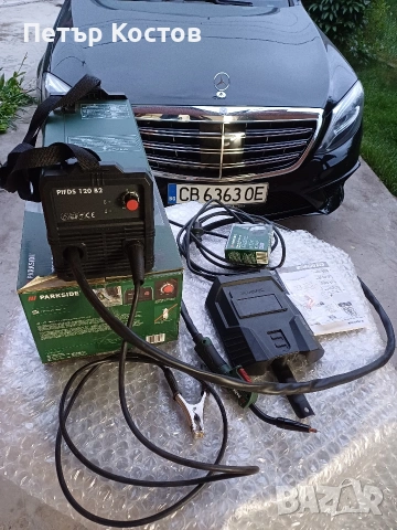 Инверторен Заваръчен Апарат Телоподаващо PARKSIDE PIFDS 120 B2 120A