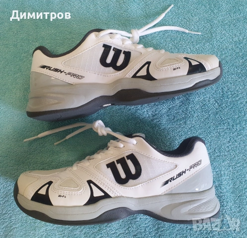 Дамски/детски тенис маратонки WILSON Rush-Pro, снимка 4 - Маратонки - 54736601