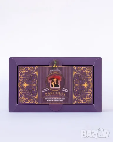 Baroness Macun за жени – Натурален билков маджун (Herbal Mixed Paste) 12 сашета, снимка 4 - Пчелни продукти - 55424885