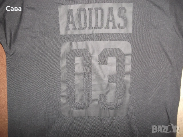 Тениски ADIDAS  мъжки,М   /оранж,черна/, снимка 7 - Тениски - 46958975