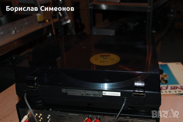 Грамофон Onkyo CP-1400A, снимка 8 - Грамофони - 55251509