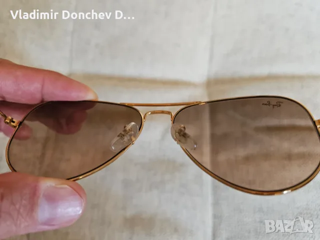 Ray-Ban Aviator - оригинални, снимка 5 - Слънчеви и диоптрични очила - 55663037