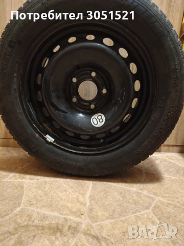 Продавам резервна джанта с гума 16 цола 5x114.3за Renault scenic 3. 