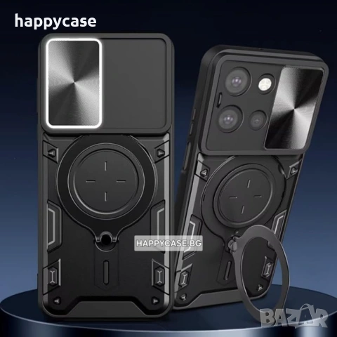 Motorola Edge 70 Fusion / GIANT RING Удароустойчив кейс гръб калъф с пръстен, снимка 7 - Калъфи, кейсове - 54698130