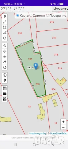 Продавам парцел в с.Езерец общ.Шабла обл.Добрич, снимка 5 - Парцели - 52191078
