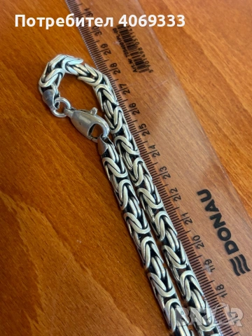 Сребърни ланци проба 925, снимка 6 - Колиета, медальони, синджири - 54172987