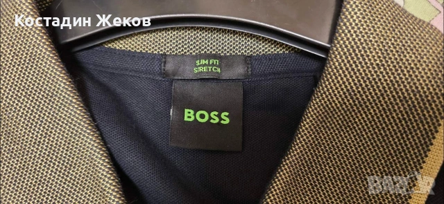 28€. Нова. Мъжка оригинална  поло тениска Hugo Boss о, снимка 8 - Тениски - 54685625